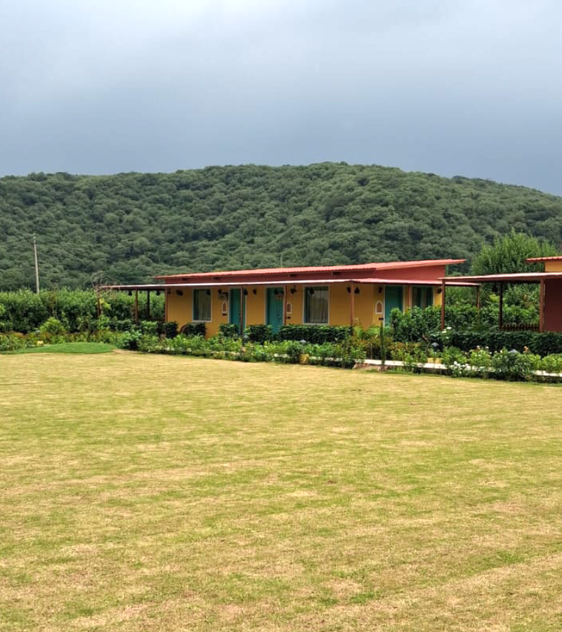 Luxury resort suite overlooking Aravalli Hills, Gurgaon - hill station near Delhi