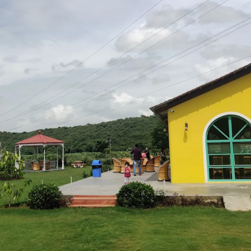 Misty view of the Aravalli hill station near Delhi NCR, a top picnic spot